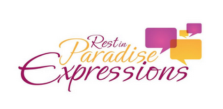 REST IN PARADISE EXPRESSIONS