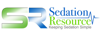 SR SEDATION RESOURCE KEEPING SEDATION SIMPLE