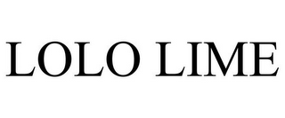 LOLO LIME