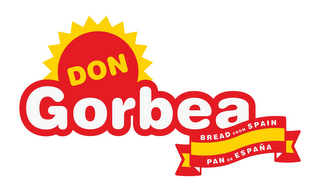 DON GORBEA BREAD FROM SPAIN PAN ES ESPANA