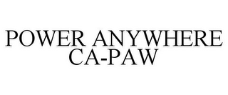 POWER ANYWHERE CA-PAW