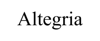 ALTEGRIA