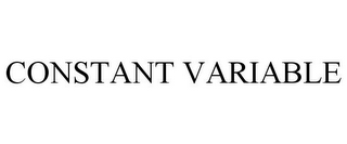 CONSTANT VARIABLE