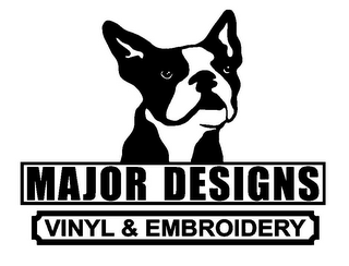 MAJOR DESIGNS VINYL & EMBROIDERY