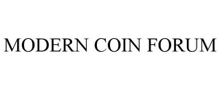 MODERN COIN FORUM