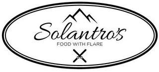 SOLANTRO'S FOOD WITH FLARE