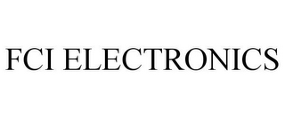 FCI ELECTRONICS