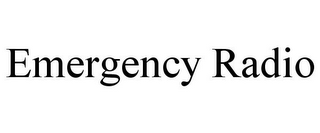 EMERGENCY RADIO