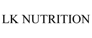 LK NUTRITION