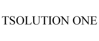 TSOLUTION ONE