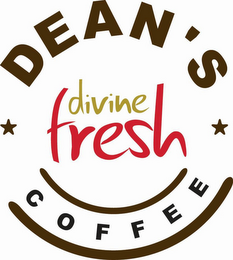 DEAN'S COFFEE DIVINE FRESH