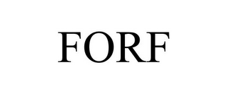 FORF