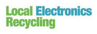 LOCAL ELECTRONICS RECYCLING