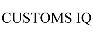 CUSTOMS IQ