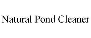 NATURAL POND CLEANER