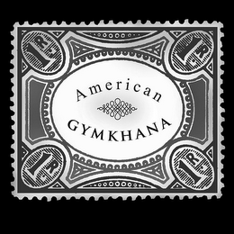 AMERICAN GYMKHANA 1R 1R 1R 1R