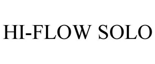 HI-FLOW SOLO