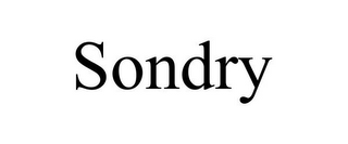 SONDRY