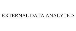 EXTERNAL DATA ANALYTICS