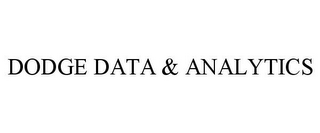 DODGE DATA & ANALYTICS