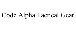 CODE ALPHA TACTICAL GEAR