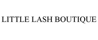 LITTLE LASH BOUTIQUE