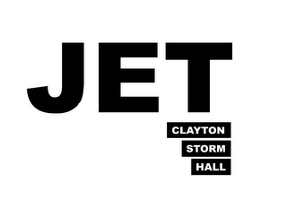 JET CLAYTON STORM HALL