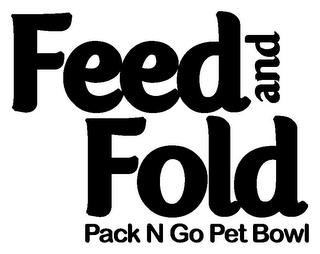 FEED AND FOLD PACK N GO PET BOWL