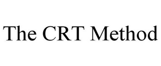 THE CRT METHOD