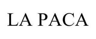 LA PACA