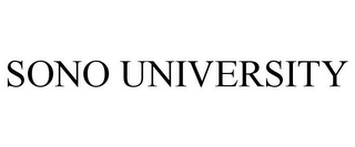 SONO UNIVERSITY