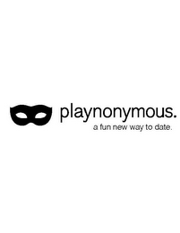 PLAYNONYMOUS. A FUN NEW WAY TO DATE