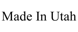 MADE IN UTAH