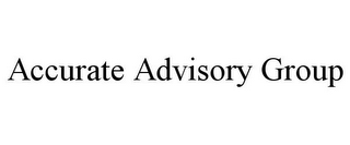 ACCURATE ADVISORY GROUP