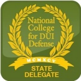 NATIONAL COLLEGE FOR DUI DEFENSE MCMXCV STATE DELEGATE