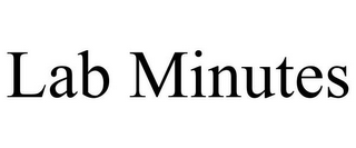 LAB MINUTES