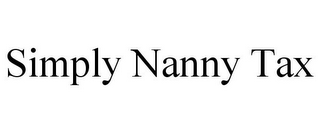 SIMPLY NANNY TAX