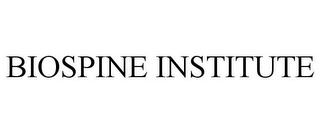 BIOSPINE INSTITUTE