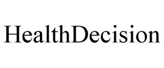 HEALTHDECISION