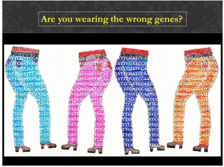 A T C G ARE YOU WEARING THE WRONG GENES?