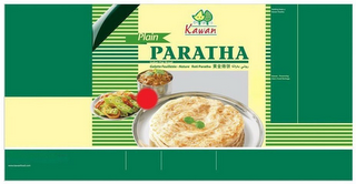 KAWAN WWW.KAWANFOOD.COM KAWAN PLAIN PARATHA INDIAN FLAT BREAD GALETTE FEUILLETEE-NATURE ROTI PARATHA NOTHING BEATS A KAWAN PARATHA KAWAN - PRESERVING ASIAN FOOD HERITAGE KAWAN MANUFACTURED BY