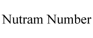 NUTRAM NUMBER