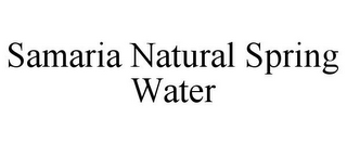 SAMARIA NATURAL SPRING WATER