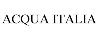 ACQUA ITALIA