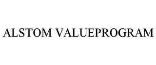 ALSTOM VALUEPROGRAM