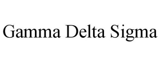 GAMMA DELTA SIGMA