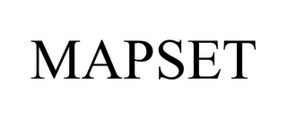 MAPSET