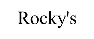 ROCKY'S