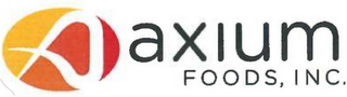 A AXIUM FOODS, INC.