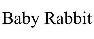 BABY RABBIT